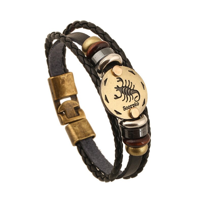Pulsera zodiacal Scorpion disponible en Yaxa Mexico